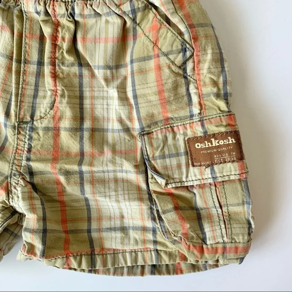 Vintage OshKosh B’gosh Plaid Shorts